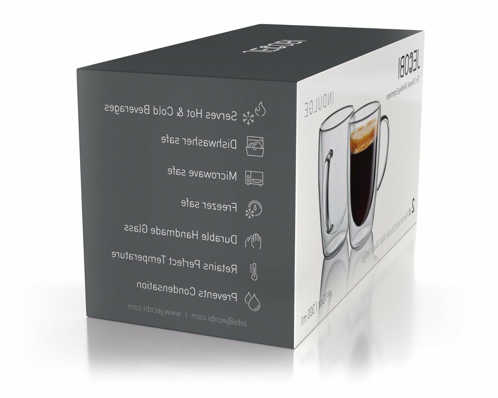 Set of Clear Wall Coffee Cup 10